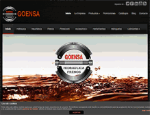 Tablet Screenshot of goensa.com